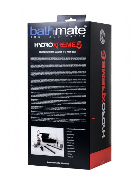Прозрачная гидропомпа HydroXTREME5 - Bathmate - во Владивостоке купить с доставкой
