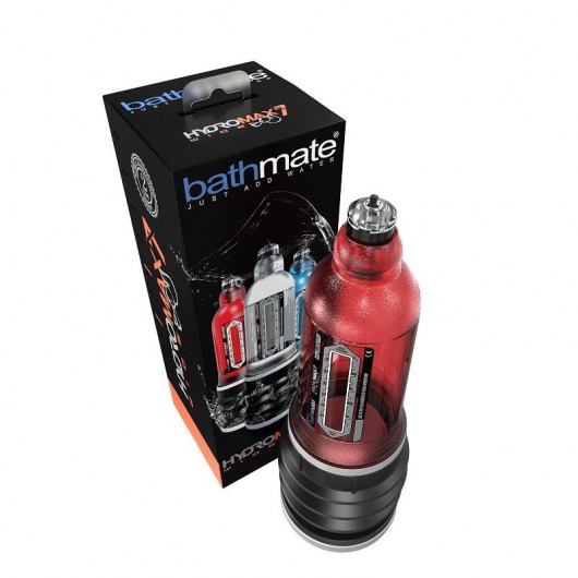 Красная гидропомпа HydroMAX7 Wide Boy - Bathmate - во Владивостоке купить с доставкой