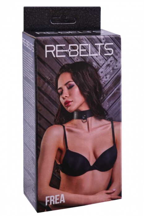 Ошейник Frea с маленьким колечком-креплением - Rebelts - купить с доставкой во Владивостоке