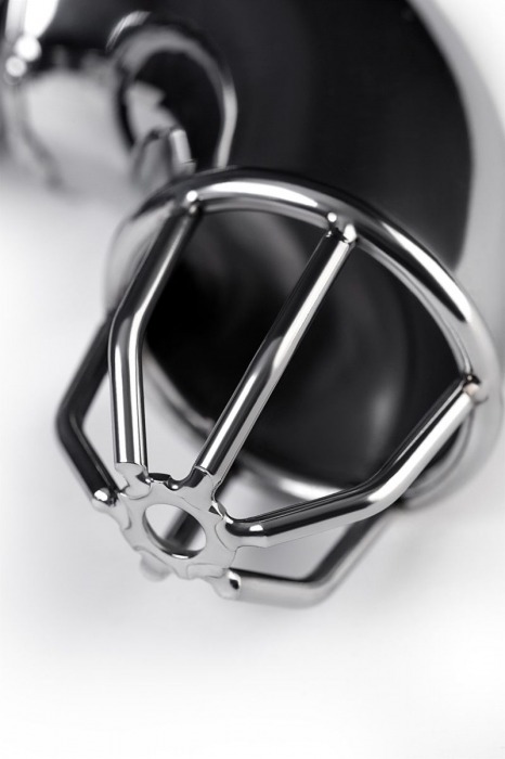 Серебристый мужской пояс верности TOYFA Metal - ToyFa - купить с доставкой во Владивостоке
