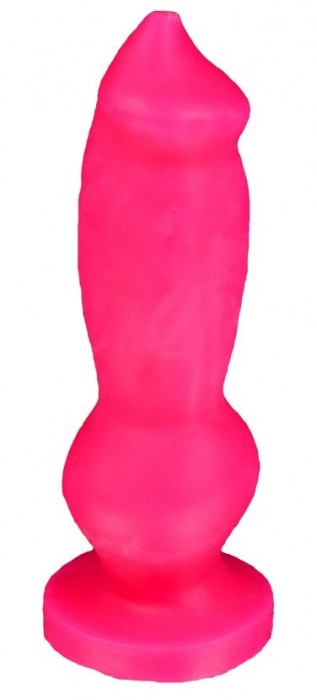 Ярко-розовый фаллоимитатор  Стаффорд mini  - 17 см. - Erasexa - купить с доставкой во Владивостоке