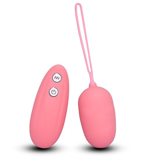 Розовое виброяйцо с пультом дистанционного управления ULTRA SEVEN REMOTE CONTROL EGG - Seven Creations