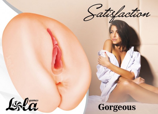 Мастурбатор с 2 тоннелями Satisfaction Gorgeous - Lola Games - во Владивостоке купить с доставкой