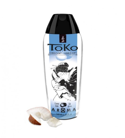 Интимный гель TOKO Cononut Water с ароматом кокоса - 165 мл. - Shunga - купить с доставкой во Владивостоке
