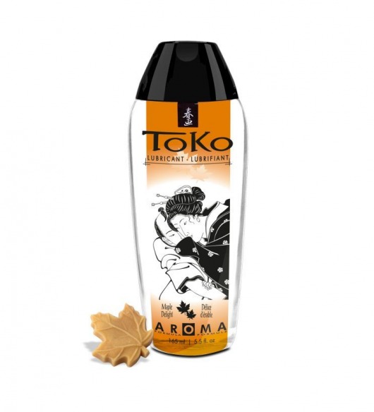Интимный гель TOKO Maple Delight с ароматом кленового сиропа - 165 мл. - Shunga - купить с доставкой во Владивостоке
