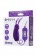 Фиолетовое виброяйцо с пультом управления A-Toys Bunny, работающее от USB - A-toys