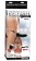 Чёрный полый страпон 7  Silicone Hollow Strap-On - 18 см. - Pipedream - купить с доставкой во Владивостоке