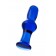 Голубая стеклянная анальная втулка - 12 см. - Sexus во Владивостоке Голубая стеклянная анальная втулка - 12 см. - Sexus