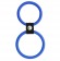 Синее двойное эрекционное кольцо Dual Rings Blue - Dream Toys - во Владивостоке купить с доставкой