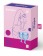 Набор синих менструальных чаш Feel secure Menstrual Cup - Satisfyer - купить с доставкой во Владивостоке