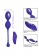 Фиолетовые виброшарики с электростимуляцией Impulse Intimate E-Stimulator Dual Kegel - California Exotic Novelties - купить с доставкой во Владивостоке