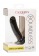 Черный анальный стимулятор 4.75” Ridged Probe - 12 см. - California Exotic Novelties - купить с доставкой во Владивостоке