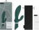 Зеленый вибромассажер простаты Bfilled Deluxe - 21 см. - B Swish - во Владивостоке купить с доставкой