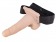 Полый страпон с вибрацией 6″ Vibration Hollow Strap-on - 17 см. - Seven Creations - купить с доставкой во Владивостоке