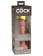 Телесный фаллоимитатор 6  Silicone Dual Density Cock - 17 см. - Pipedream