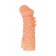 Телесная закрытая насадка с шершавой головкой Cock Sleeve Size S - 13,8 см. - KOKOS - во Владивостоке купить с доставкой Телесная закрытая насадка с шершавой головкой Cock Sleeve Size S - 13,8 см. - KOKOS - во Владивостоке купить с доставкой