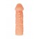 Телесная закрытая насадка с шершавой головкой Cock Sleeve Size S - 13,8 см. - KOKOS - во Владивостоке купить с доставкой Телесная закрытая насадка с шершавой головкой Cock Sleeve Size S - 13,8 см. - KOKOS - во Владивостоке купить с доставкой