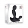 Черный вибростимулятор простаты Adam s Vibrating Triple Probe - 12,1 см. - Adam & Eve - во Владивостоке купить с доставкой