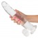 Прозрачный фаллоимитатор-гигант Size Queen 10  - 30,5 см. - California Exotic Novelties