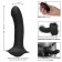Черный женский страпон с вибрацией Me2 Remote Rumbler - 16,5 см. - California Exotic Novelties - купить с доставкой во Владивостоке