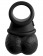 Кольцо-утяжелитель Swinging Silicone Balls - Pipedream - купить с доставкой во Владивостоке