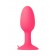Розовая пробка POPO Pleasure со встроенным вовнутрь стальным шариком - 10,5 см. - POPO Pleasure во Владивостоке Розовая пробка POPO Pleasure со встроенным вовнутрь стальным шариком - 10,5 см. - POPO Pleasure