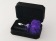 Малая анальная втулка с фиолетовой опушкой - 7 см. - ToyFa - купить с доставкой во Владивостоке