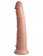 Телесный фаллоимитатор-реалистик King Cock Ellite Dual Density - 25,5 см. - Pipedream