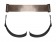Бронзовый пояс для насадок Curious Harness - Strap-on-me - купить с доставкой во Владивостоке