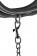 Черный ошейник с поводком COLLAR LEASH DIAMOND - Dream Toys - купить с доставкой во Владивостоке