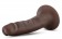 Коричневый фаллоимитатор-реалистик 5 Inch Posable Dildo - 13,9 см. - Blush Novelties