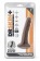 Коричневый фаллоимитатор-реалистик 5 Inch Posable Dildo - 13,9 см. - Blush Novelties