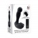 Черный массажер простаты Adams Come-Hither Prostate Massager - 13,5 см. - Adam & Eve - во Владивостоке купить с доставкой
