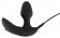Черный вибростимулятор простаты Butt Plug с функцией расширения - 10,7 см. - Orion - во Владивостоке купить с доставкой