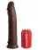 Коричневый фаллоимитатор-реалистик 11  Silicone Dual Density Cock - 29,5 см. - Pipedream