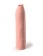 Телесная насадка-удлинитель Uncut Silicone Penis Enhancer - 17,8 см. - Pipedream - во Владивостоке купить с доставкой