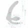 Фиолетовый безремневой страпон с пультом ДУ 7’’ Remote Control Strapless - 24 см. - Pegasus - купить с доставкой во Владивостоке