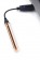 Золотистый вибростимулятор-кулон на цепочке Necklace Rechargeable Vibrator - Le Wand