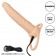Телесная перезаряжаемая вибронасадка для двойного проникновения Rechargeable Dual Penetrator - California Exotic Novelties - купить с доставкой во Владивостоке