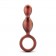 Коричневый анальный стимулятор Duo Loop Copper Anal Plug - 13,3 см. - Blush Novelties во Владивостоке Коричневый анальный стимулятор Duo Loop Copper Anal Plug - 13,3 см. - Blush Novelties