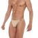 Золотистые мужские трусы-тонги с пряжками Flashing Thong - Clever Masculine Underwear купить с доставкой