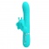 Аквамариновый вибратор-кролик Ridgely - 22,6 см. - Baile купить во Владивостоке с доставкой в Orgasmix.ru Аквамариновый вибратор-кролик Ridgely - 22,6 см. - Baile