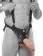 Страпон-система с телесной насадкой 10  Hollow Strap-On Suspender System - 25 см. - Pipedream - купить с доставкой во Владивостоке