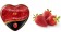 Массажная свеча с ароматом клубники Bougie Massage Candle - 35 мл. - Plaisir Secret - купить с доставкой во Владивостоке